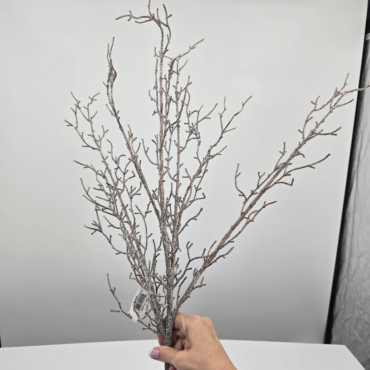 34&quot; Glitter Twig Spray--#xar556