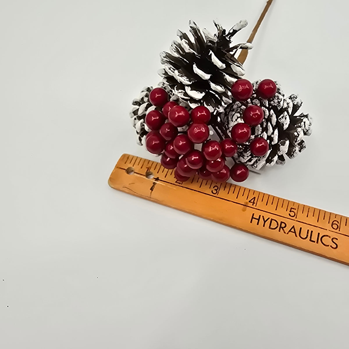 10&quot; Berry/Cone Pick-White Cones