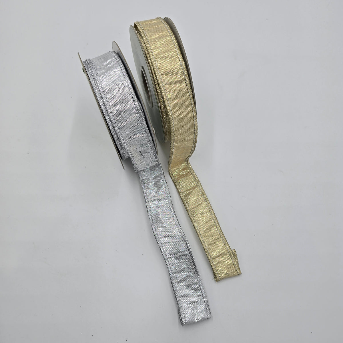 1.5&quot; met dupioni ribbon--#rm0825