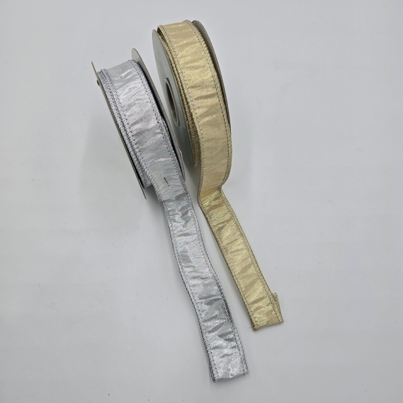 1.5" met dupioni ribbon--#rm0825