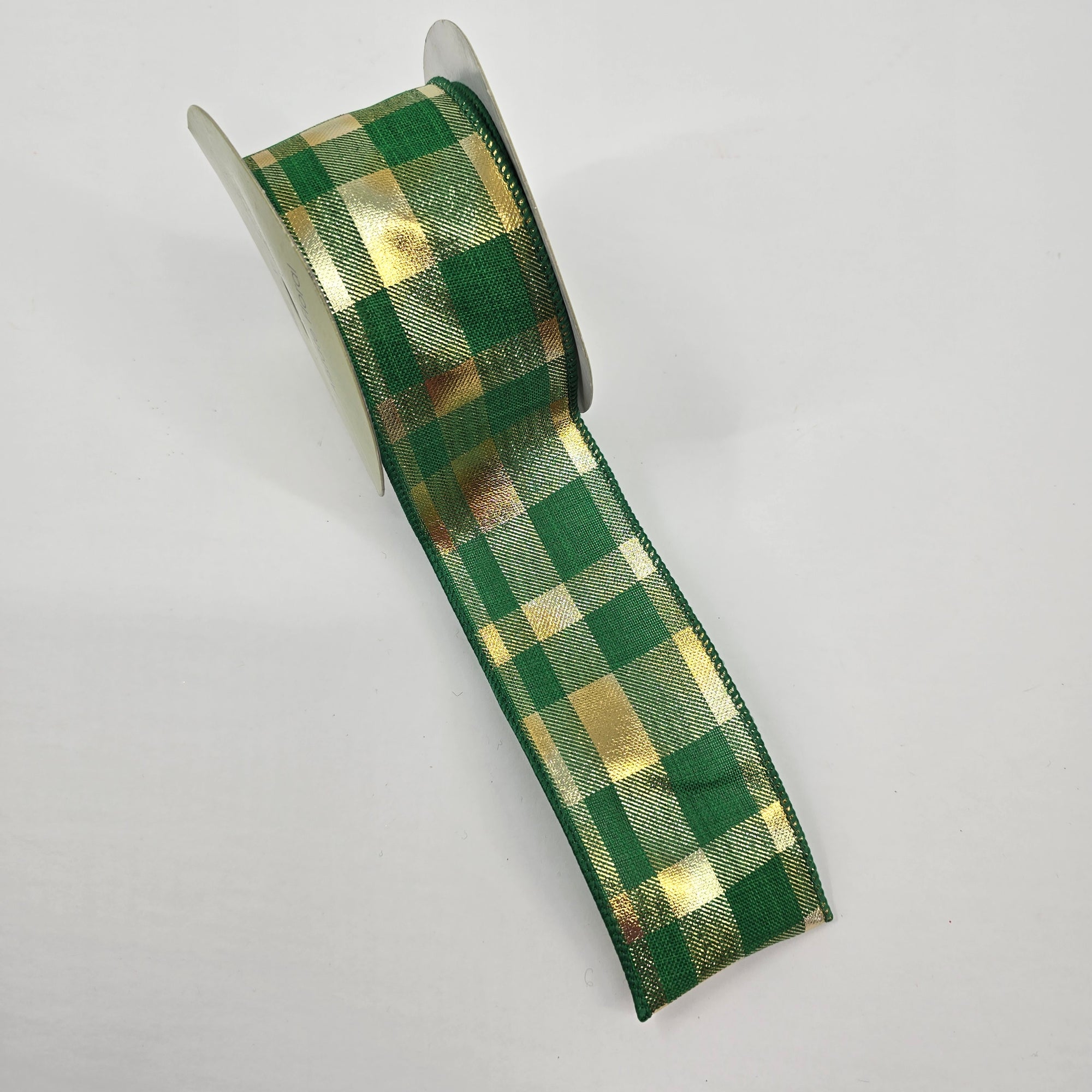 2.5" Plaid ribbon--#rw4994