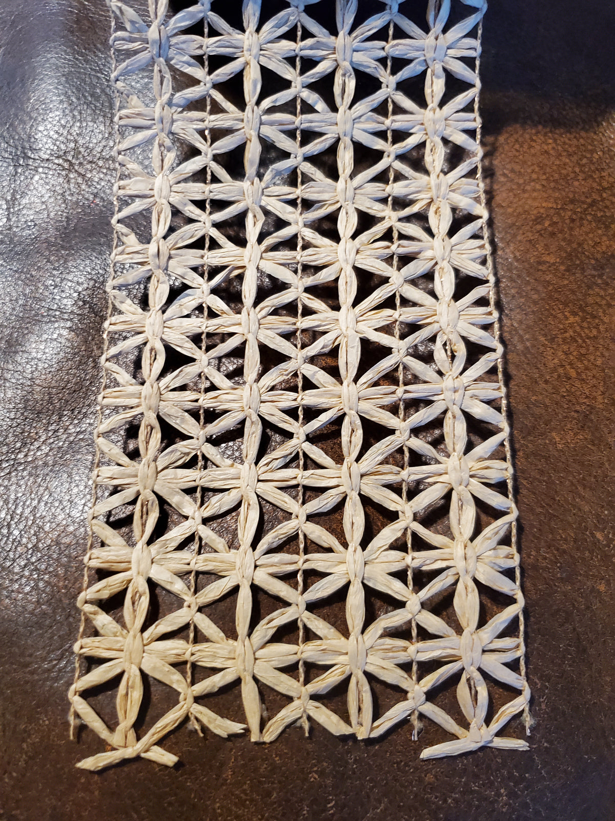Open Weave Lattice Ribbon--4&quot;