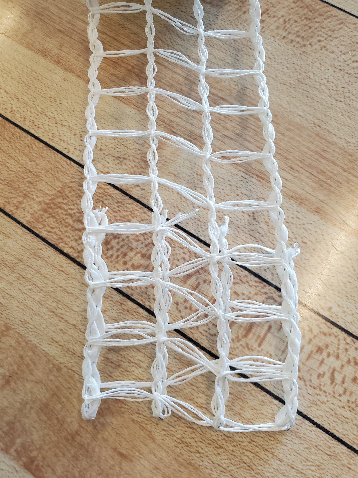 2.25&quot; Mesh Ribbon--white