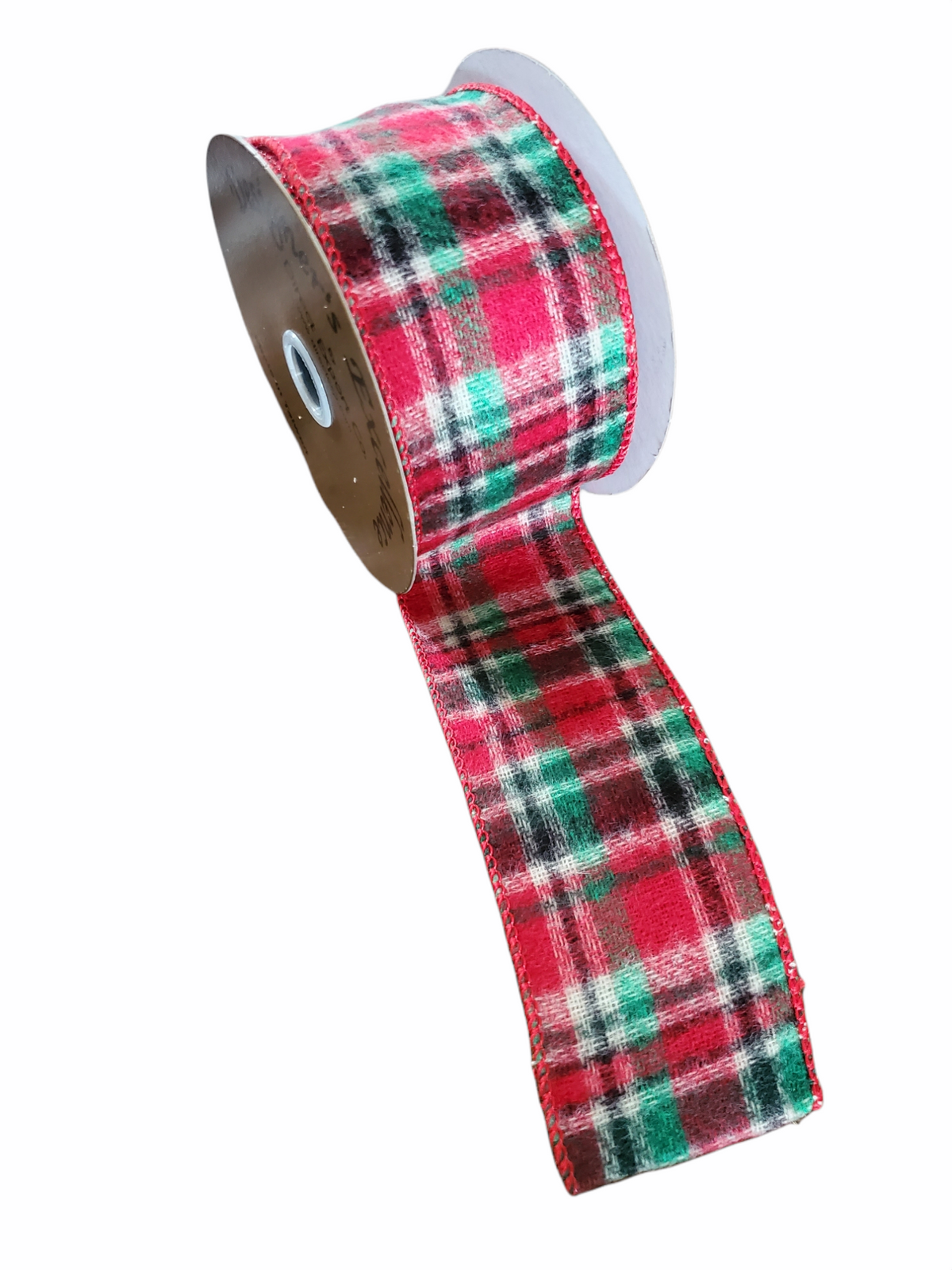 Flannel Plaid Ribbon--2.5&quot; wide