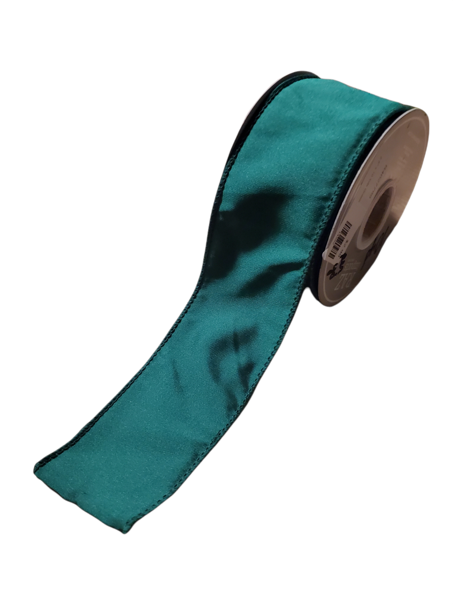 Emerald Green Dupioni Ribbon--2.5" wide