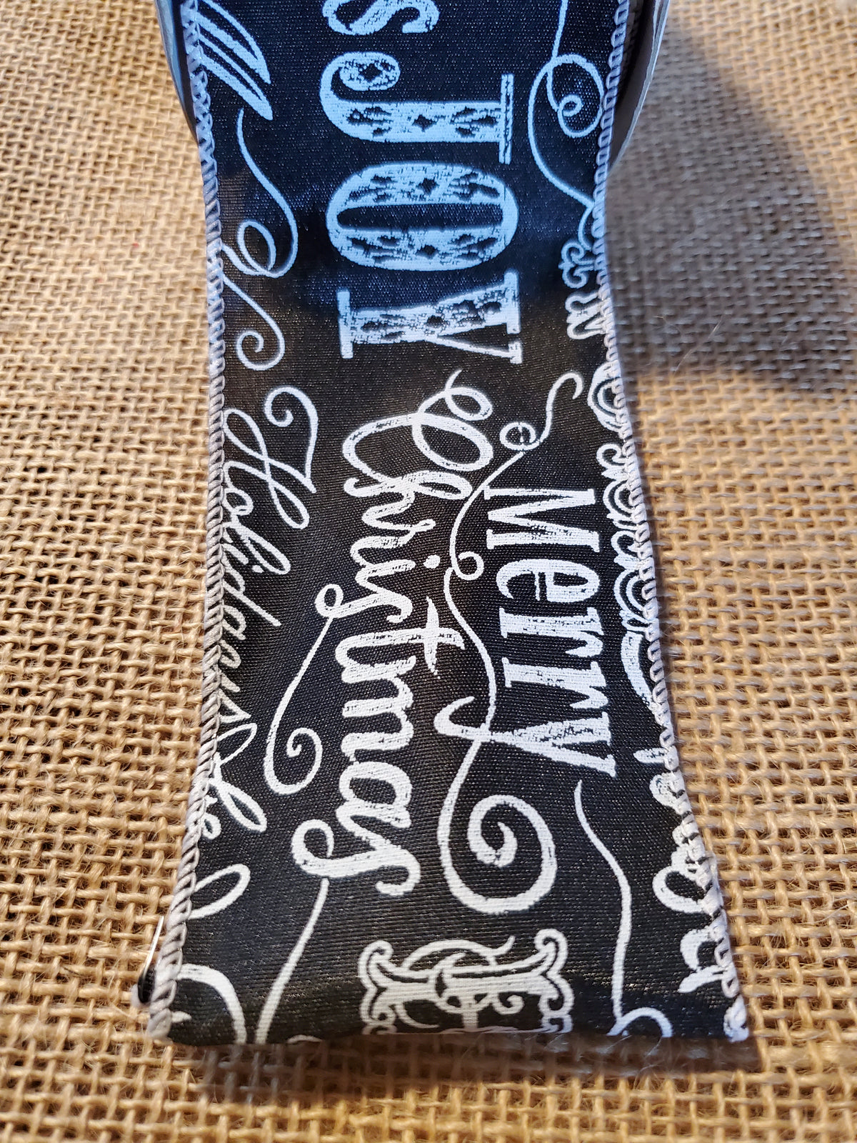 &#39;Chalkboard Words&#39; Ribbon--2.5&quot;