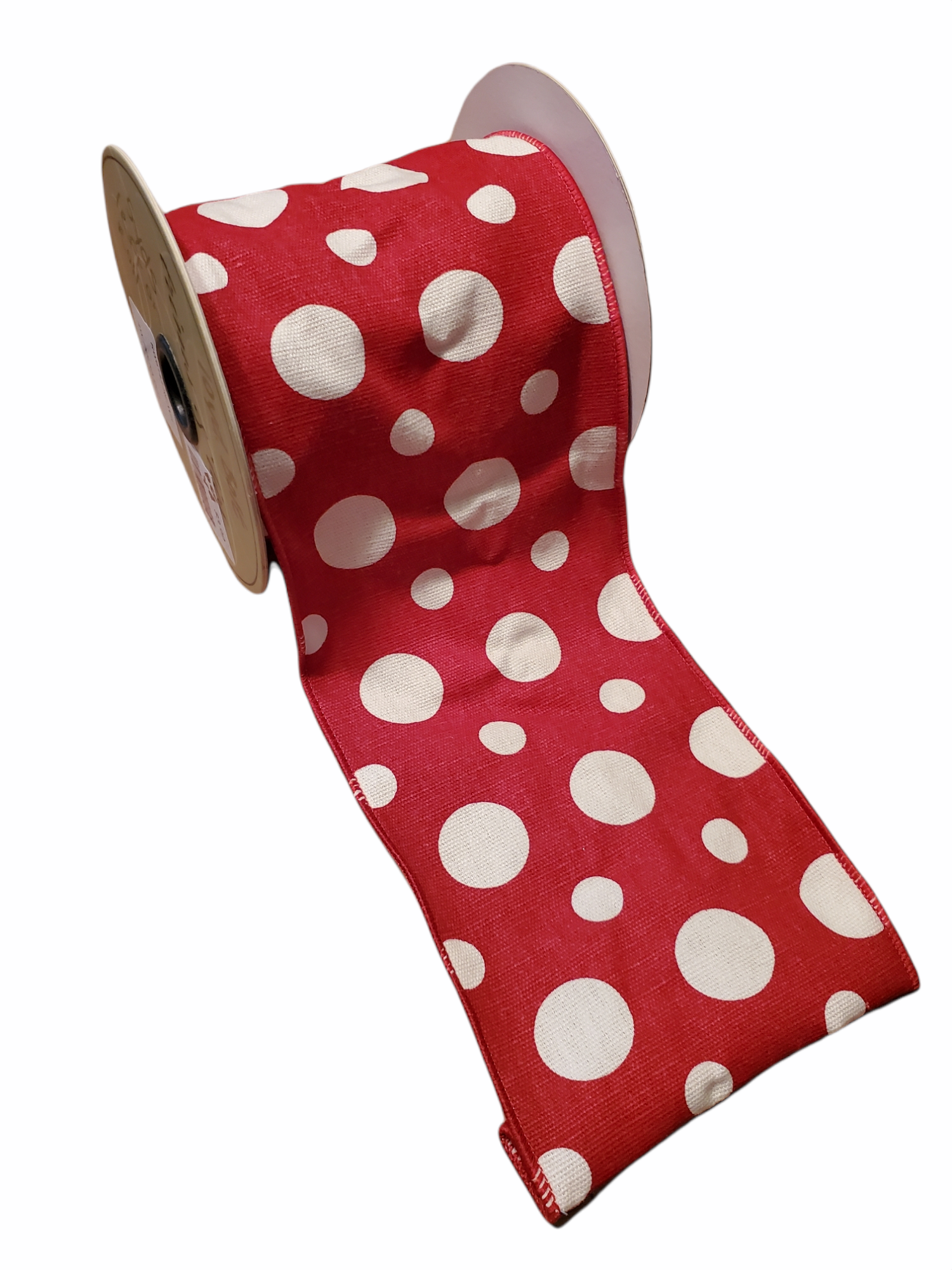 Polka Dot Ribbon-4"