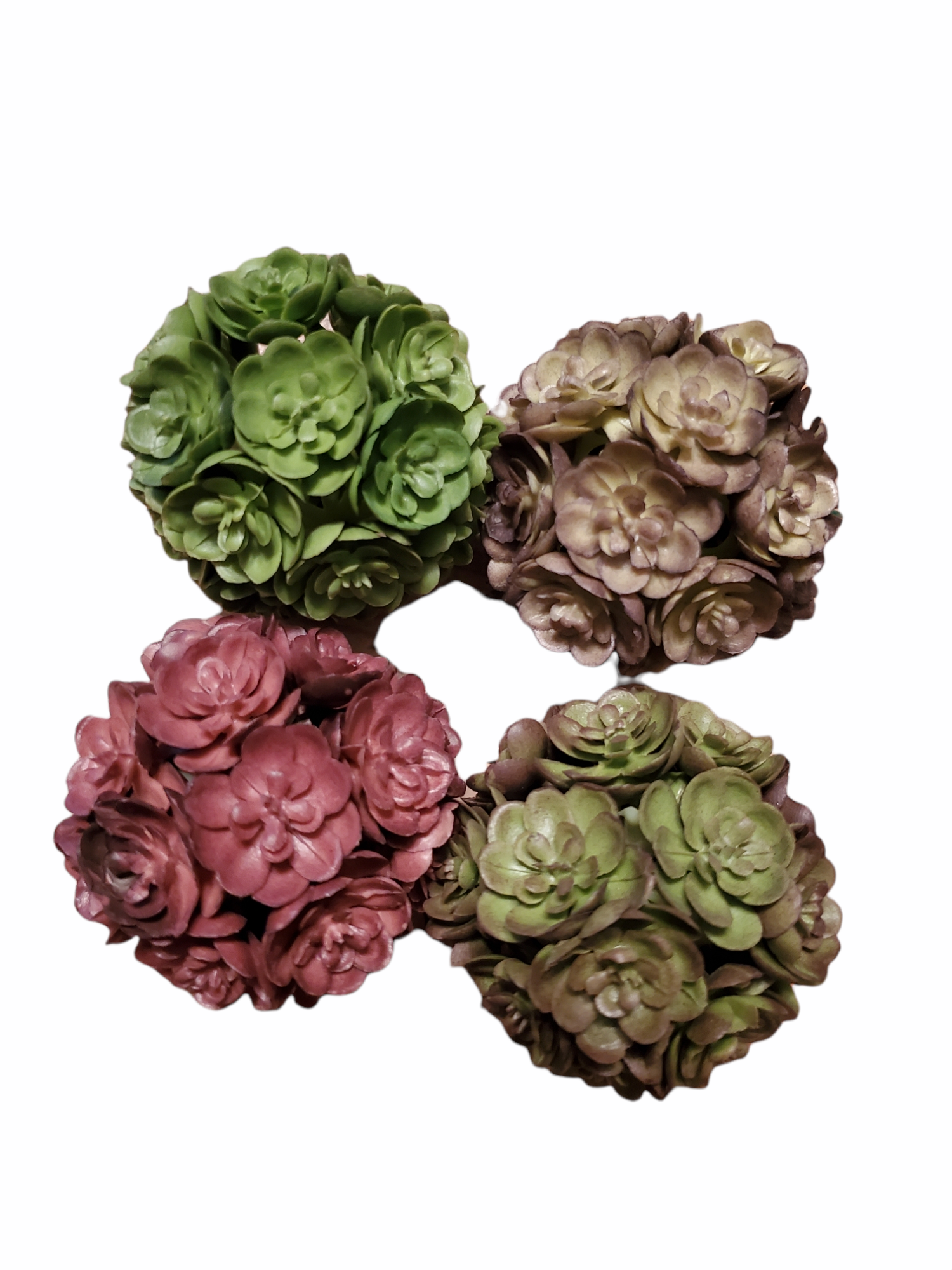 Set 4 sedum balls-aa1897