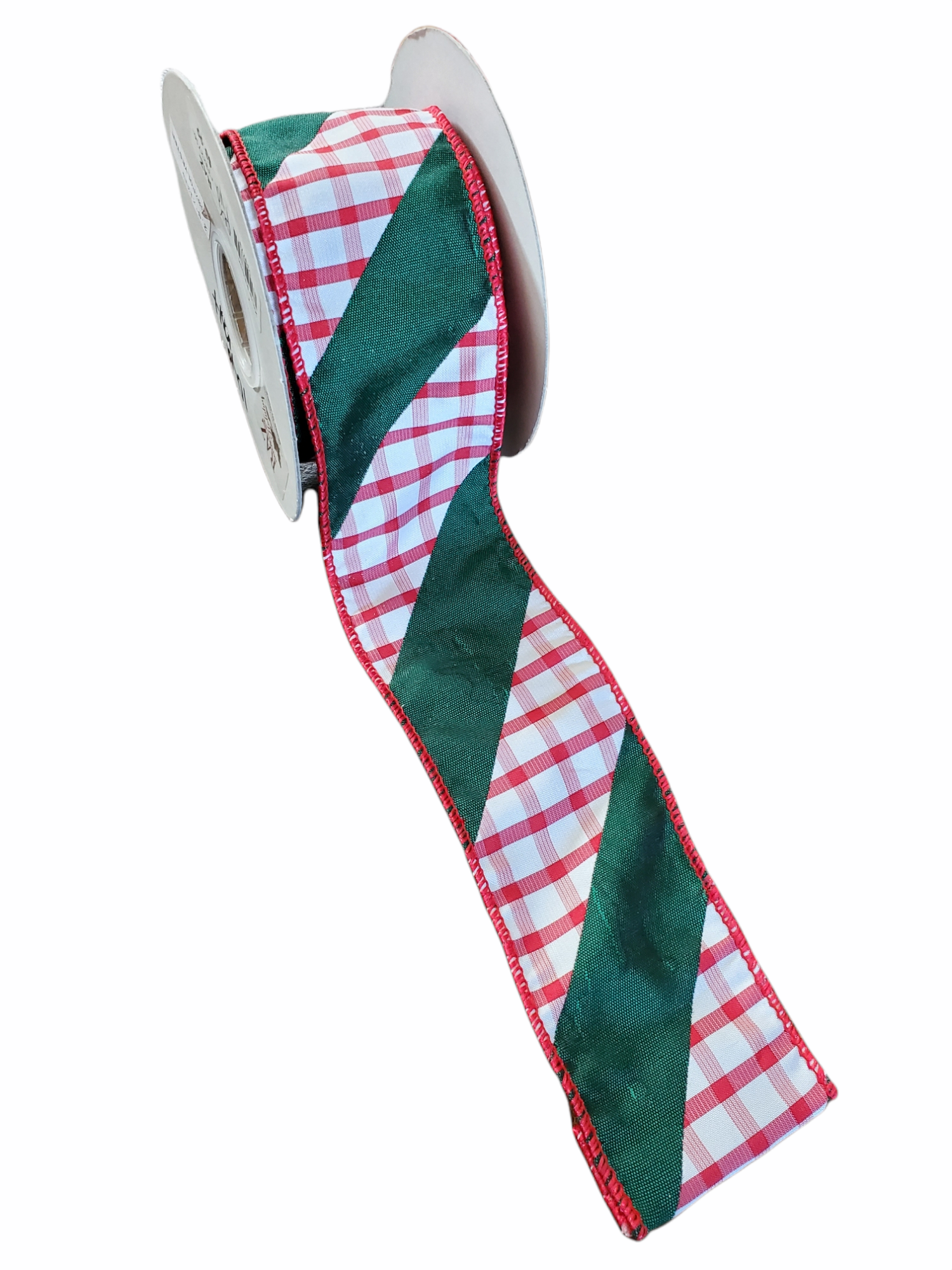 Plaid & Stripe Ribbon--2.5"